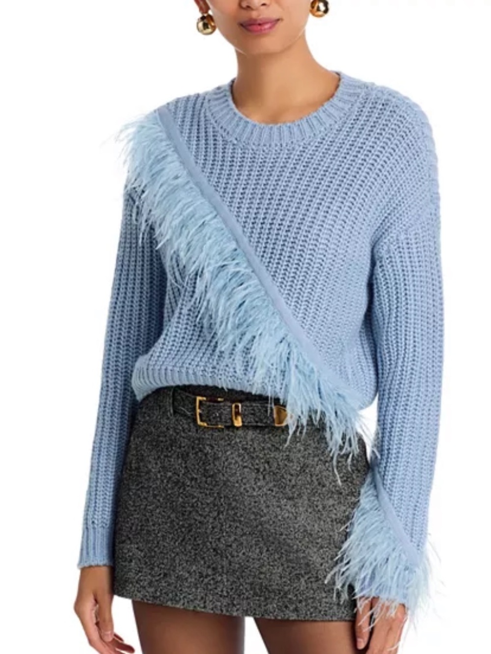 Cinq à Sept Kaelie Feather Sweater